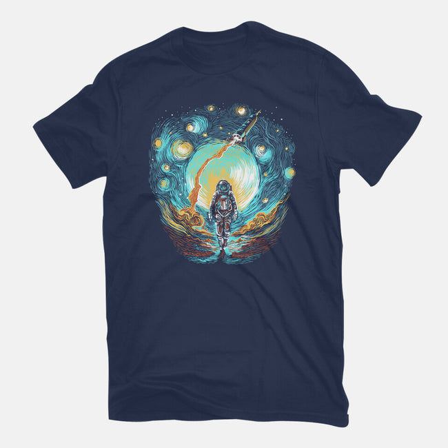 Starry Walk-Mens-Basic-Tee-zascanauta