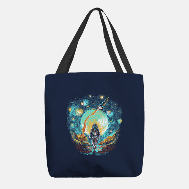 Starry Walk-None-Basic Tote-Bag-zascanauta