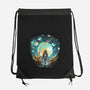 Starry Walk-None-Drawstring-Bag-zascanauta