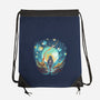 Starry Walk-None-Drawstring-Bag-zascanauta