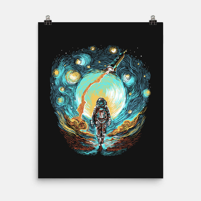 Starry Walk-None-Matte-Poster-zascanauta