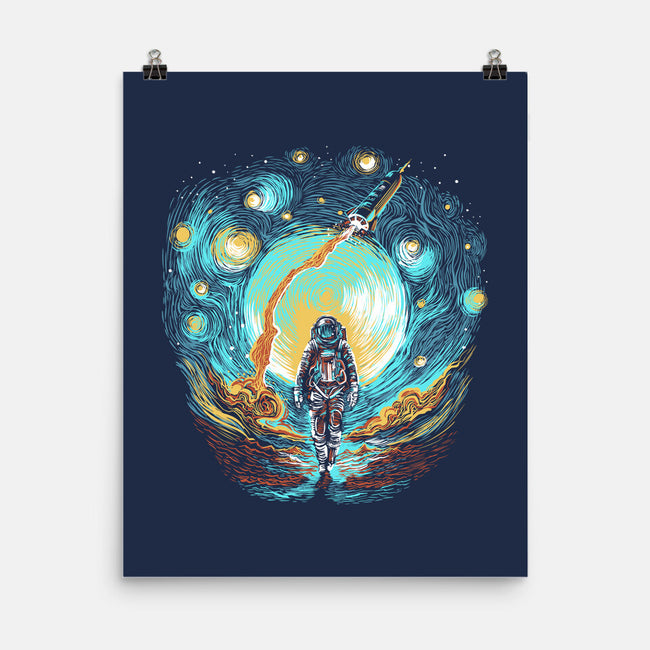 Starry Walk-None-Matte-Poster-zascanauta