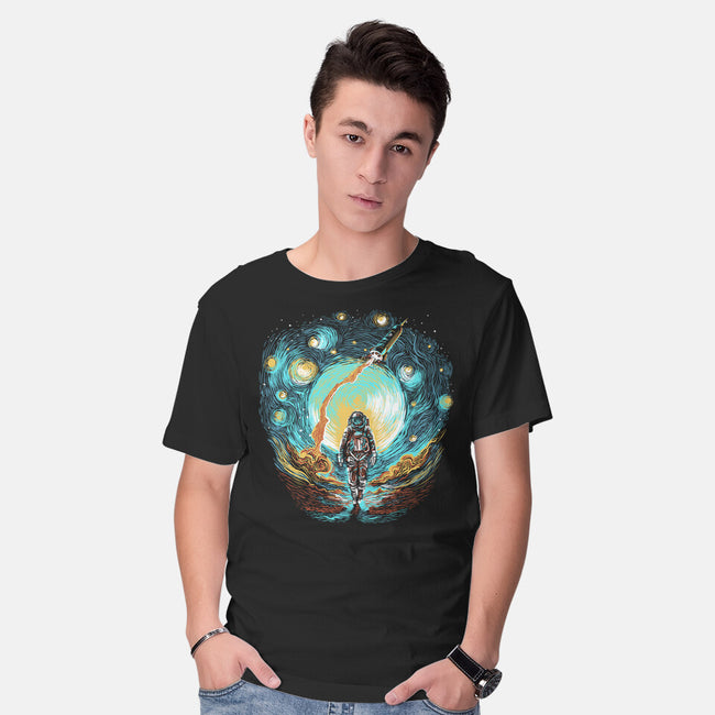 Starry Walk-Mens-Basic-Tee-zascanauta