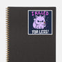 I Killed For Less-None-Glossy-Sticker-Vallina84