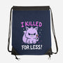 I Killed For Less-None-Drawstring-Bag-Vallina84
