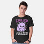I Killed For Less-Mens-Basic-Tee-Vallina84