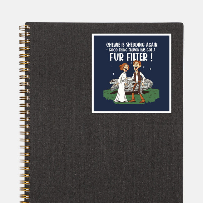 Fur Filter-None-Glossy-Sticker-P1yu5h