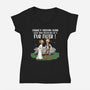Fur Filter-Womens-V-Neck-Tee-P1yu5h