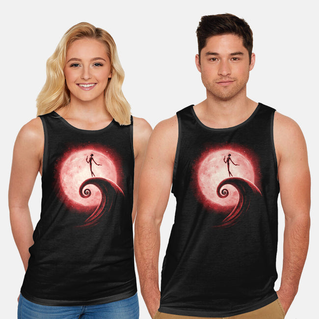 Red Nightmare-Unisex-Basic-Tank-teesgeex