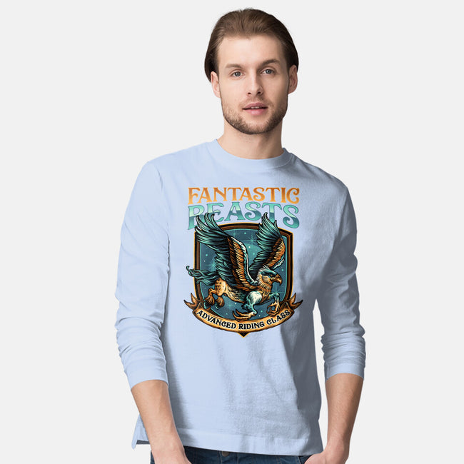 Advanced Riding Class-Mens-Long Sleeved-Tee-momma_gorilla