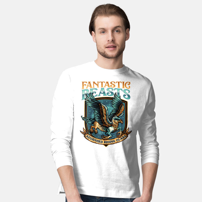 Advanced Riding Class-Mens-Long Sleeved-Tee-momma_gorilla