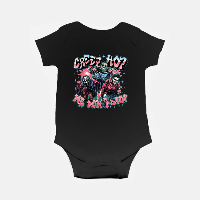 Creep Hop We Don’t Stop-Baby-Basic-Onesie-momma_gorilla