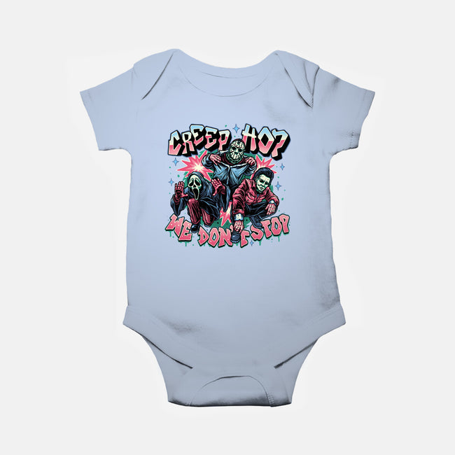 Creep Hop We Don’t Stop-Baby-Basic-Onesie-momma_gorilla