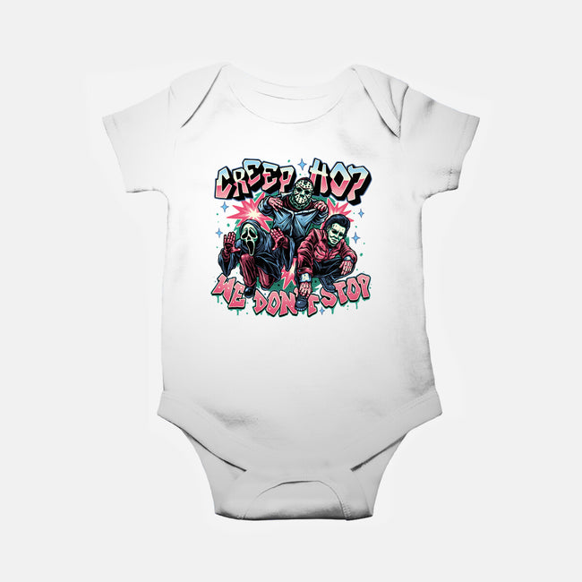 Creep Hop We Don’t Stop-Baby-Basic-Onesie-momma_gorilla