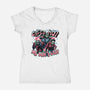 Creep Hop We Don’t Stop-Womens-V-Neck-Tee-momma_gorilla