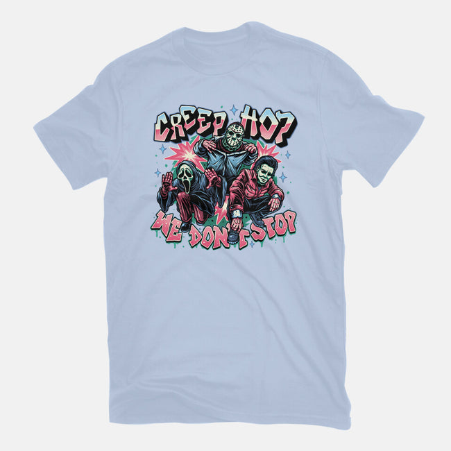 Creep Hop We Don’t Stop-Womens-Basic-Tee-momma_gorilla
