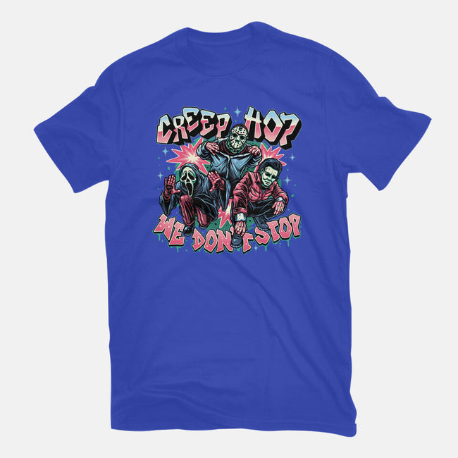 Creep Hop We Don’t Stop-Womens-Basic-Tee-momma_gorilla