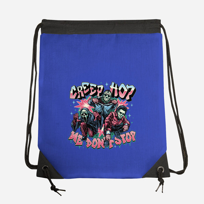 Creep Hop We Don’t Stop-None-Drawstring-Bag-momma_gorilla