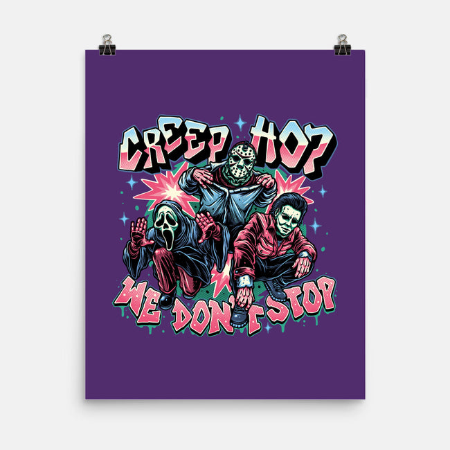 Creep Hop We Don’t Stop-None-Matte-Poster-momma_gorilla