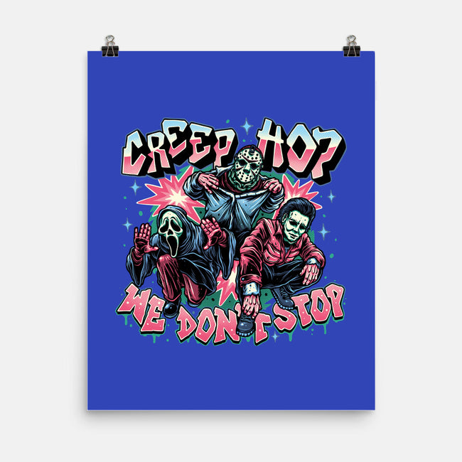 Creep Hop We Don’t Stop-None-Matte-Poster-momma_gorilla