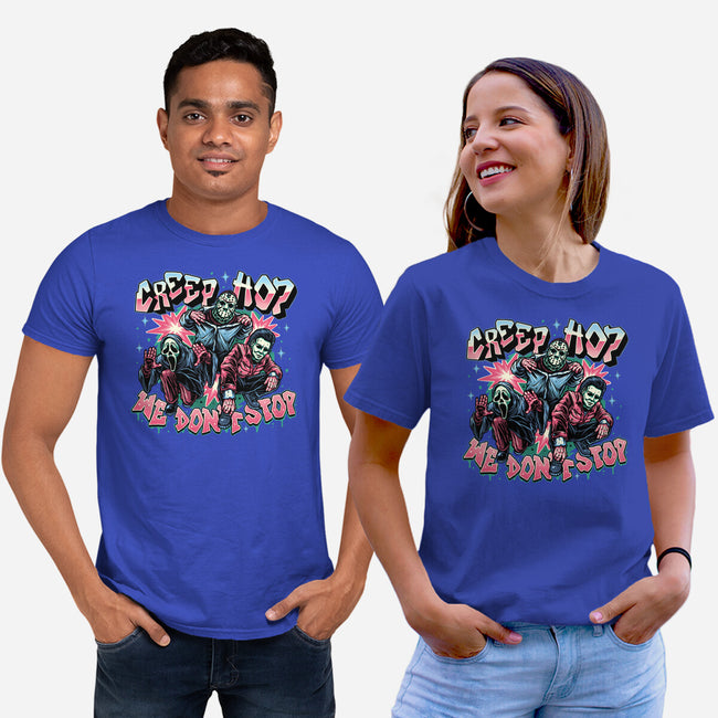 Creep Hop We Don’t Stop-Unisex-Basic-Tee-momma_gorilla