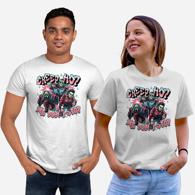 Creep Hop We Don’t Stop-Unisex-Basic-Tee-momma_gorilla