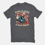 Hang In There It Gets Worse-Womens-Fitted-Tee-RoboMega