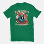 Hang In There It Gets Worse-Mens-Basic-Tee-RoboMega
