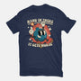 Hang In There It Gets Worse-Womens-Fitted-Tee-RoboMega