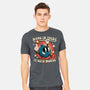 Hang In There It Gets Worse-Mens-Heavyweight-Tee-RoboMega