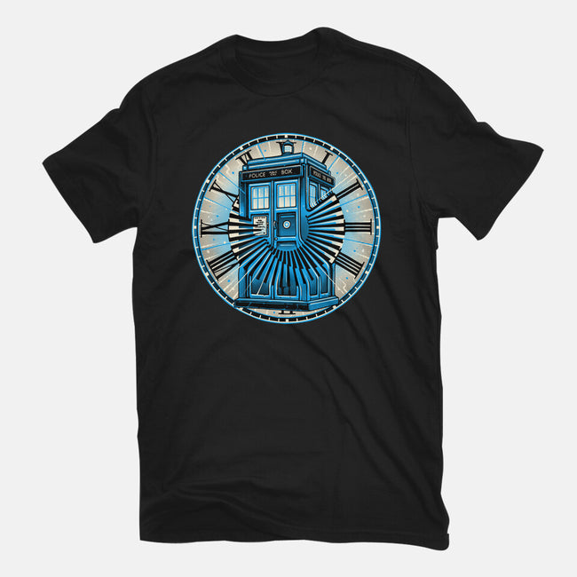 Time Travel In A Box-Womens-Fitted-Tee-momma_gorilla