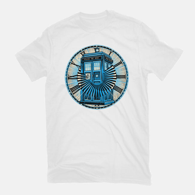 Time Travel In A Box-Womens-Fitted-Tee-momma_gorilla