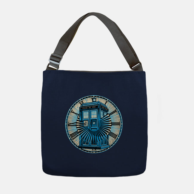 Time Travel In A Box-None-Adjustable Tote-Bag-momma_gorilla