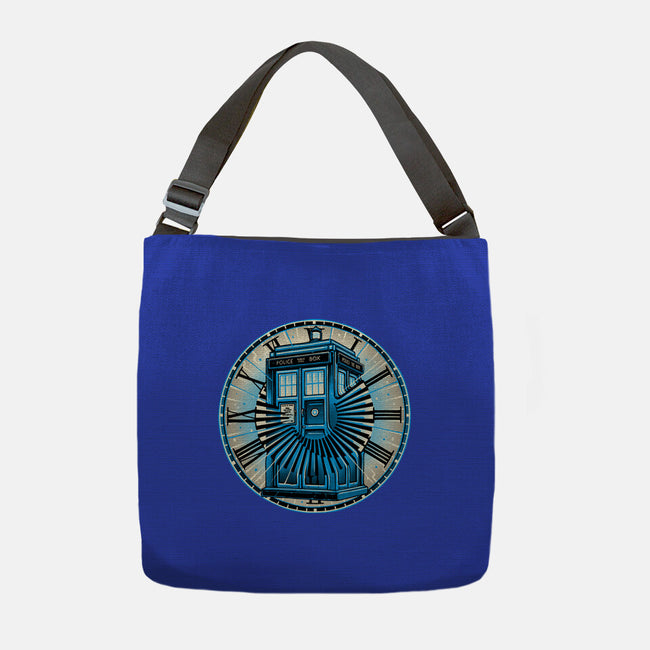 Time Travel In A Box-None-Adjustable Tote-Bag-momma_gorilla