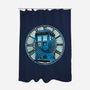 Time Travel In A Box-None-Polyester-Shower Curtain-momma_gorilla