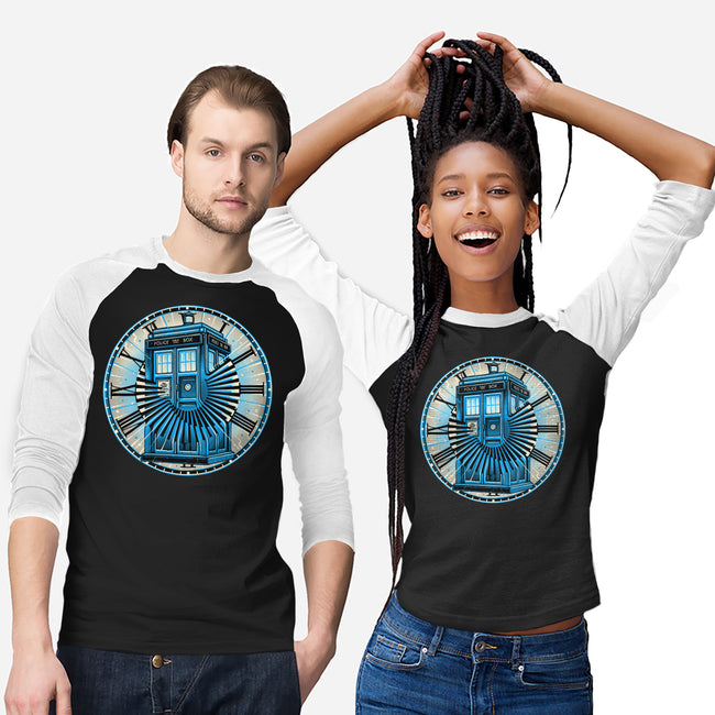 Time Travel In A Box-Unisex-Baseball-Tee-momma_gorilla