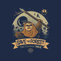 Save The Forest Moon-Mens-Long Sleeved-Tee-teesgeex