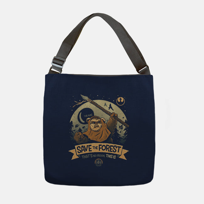 Save The Forest Moon-None-Adjustable Tote-Bag-teesgeex