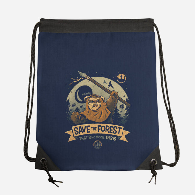 Save The Forest Moon-None-Drawstring-Bag-teesgeex