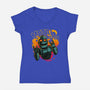 Giant Metal Lover-Womens-V-Neck-Tee-teesgeex