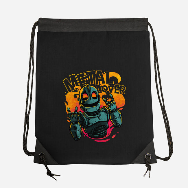 Giant Metal Lover-None-Drawstring-Bag-teesgeex