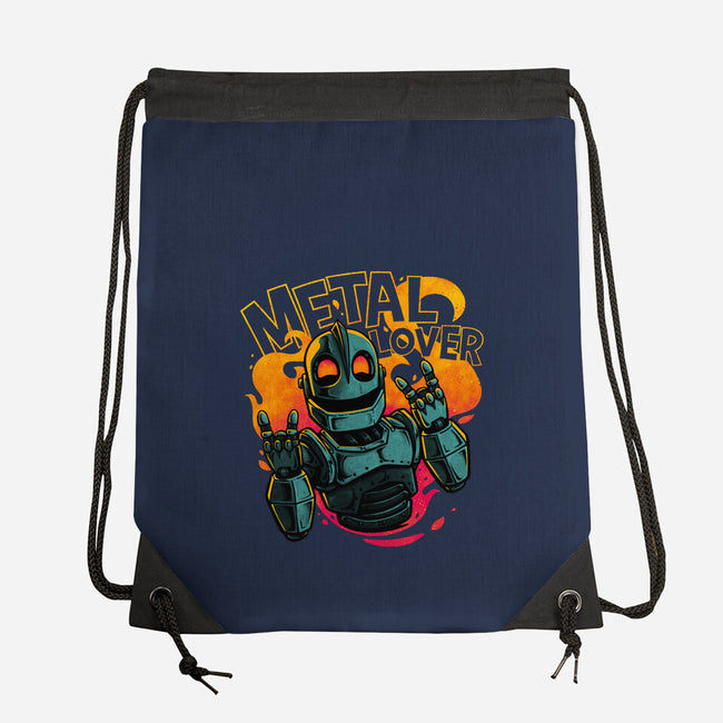Giant Metal Lover-None-Drawstring-Bag-teesgeex