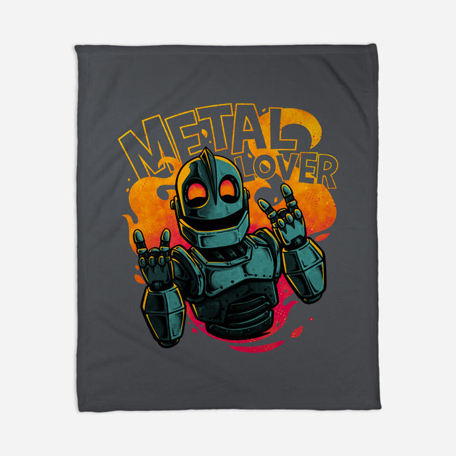 Giant Metal Lover-None-Fleece-Blanket-teesgeex