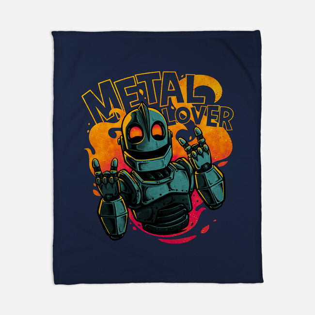 Giant Metal Lover-None-Fleece-Blanket-teesgeex