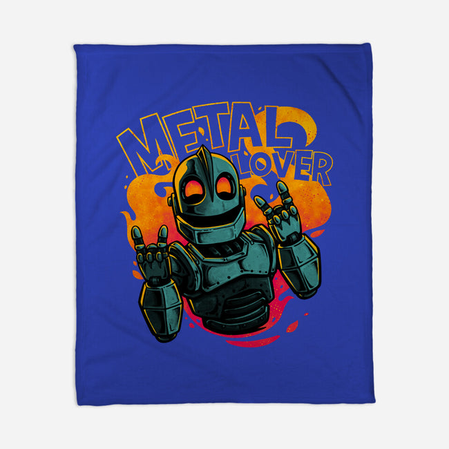 Giant Metal Lover-None-Fleece-Blanket-teesgeex