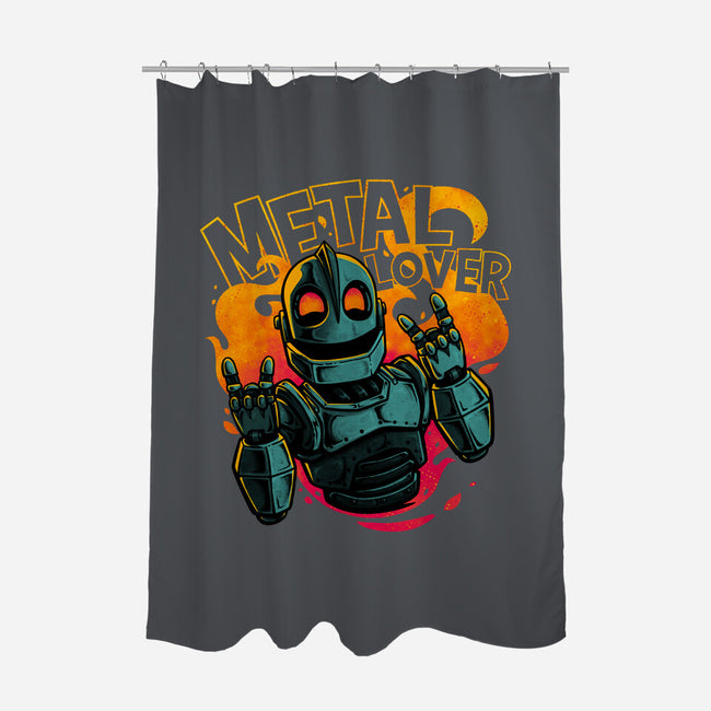 Giant Metal Lover-None-Polyester-Shower Curtain-teesgeex