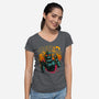 Giant Metal Lover-Womens-V-Neck-Tee-teesgeex