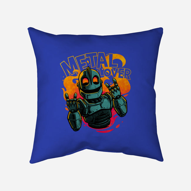 Giant Metal Lover-None-Removable Cover w Insert-Throw Pillow-teesgeex