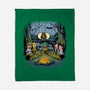 Beware Of The Dark Side-None-Fleece-Blanket-zascanauta