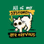 All Of My Systems Are Nervous-None-Adjustable Tote-Bag-NemiMakeit
